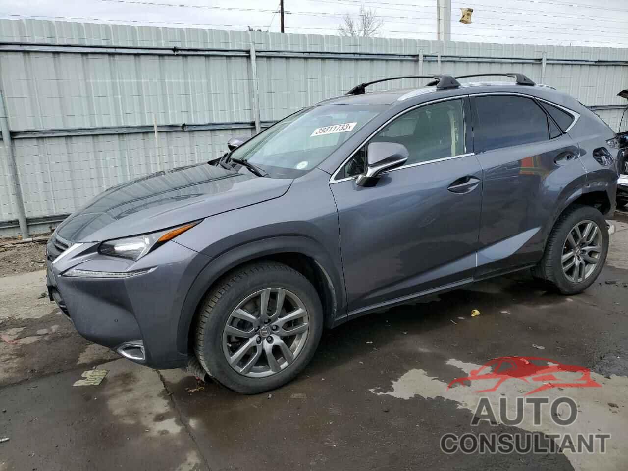 LEXUS NX 2016 - JTJBARBZ8G2085428