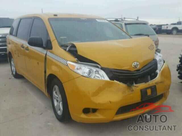 TOYOTA SIENNA 2015 - 5TDZK3DC9FS640060