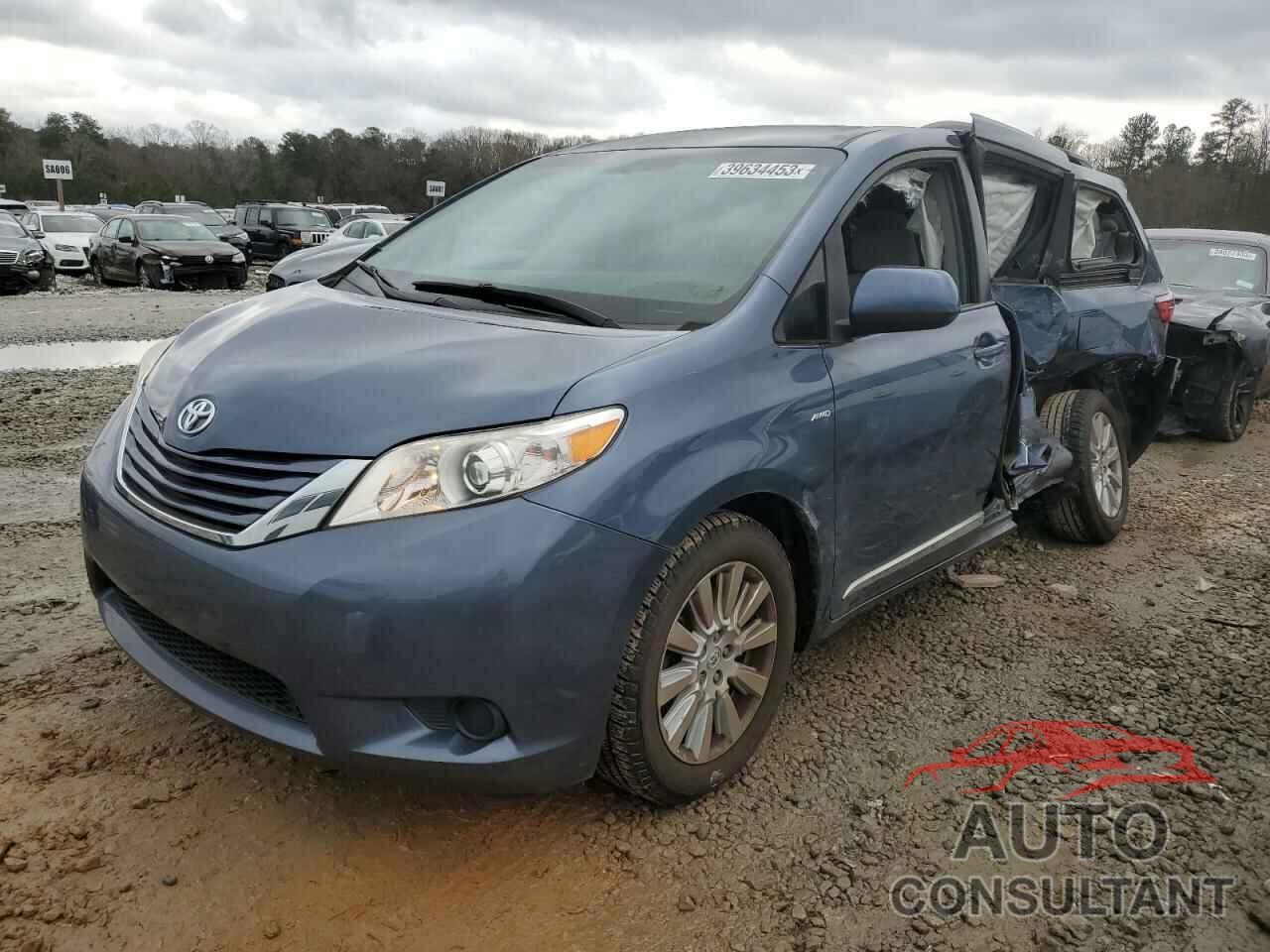 TOYOTA SIENNA 2017 - 5TDJZ3DC1HS159876