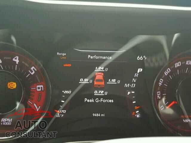DODGE CHALLENGER 2016 - 2C3CDZC96GH124574