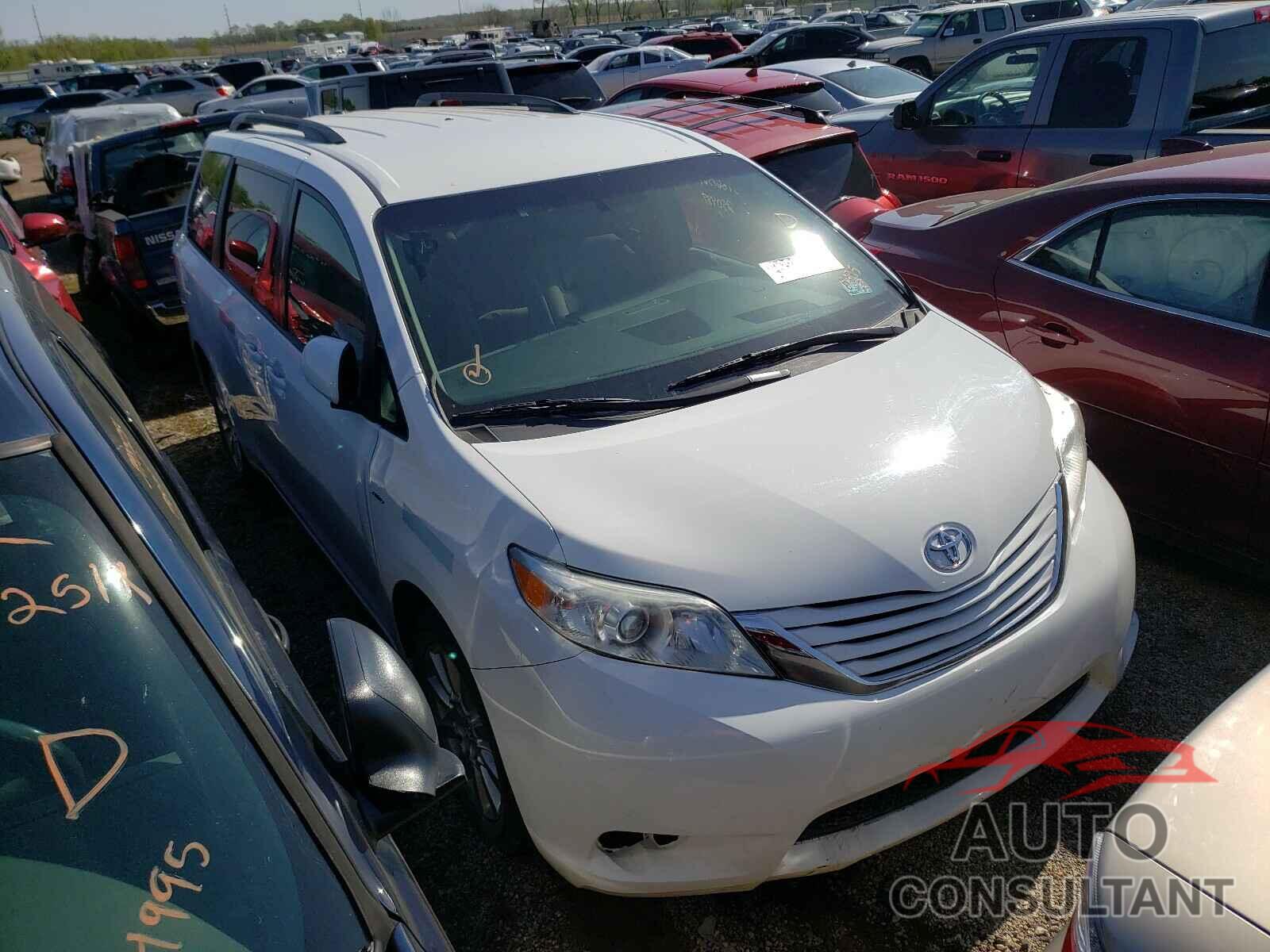 TOYOTA SIENNA 2017 - 5TDJZ3DCXHS171895