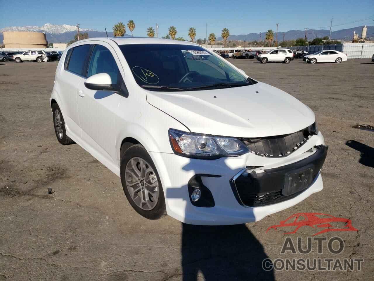 CHEVROLET SONIC 2019 - 1G1JD6SB2K4140162