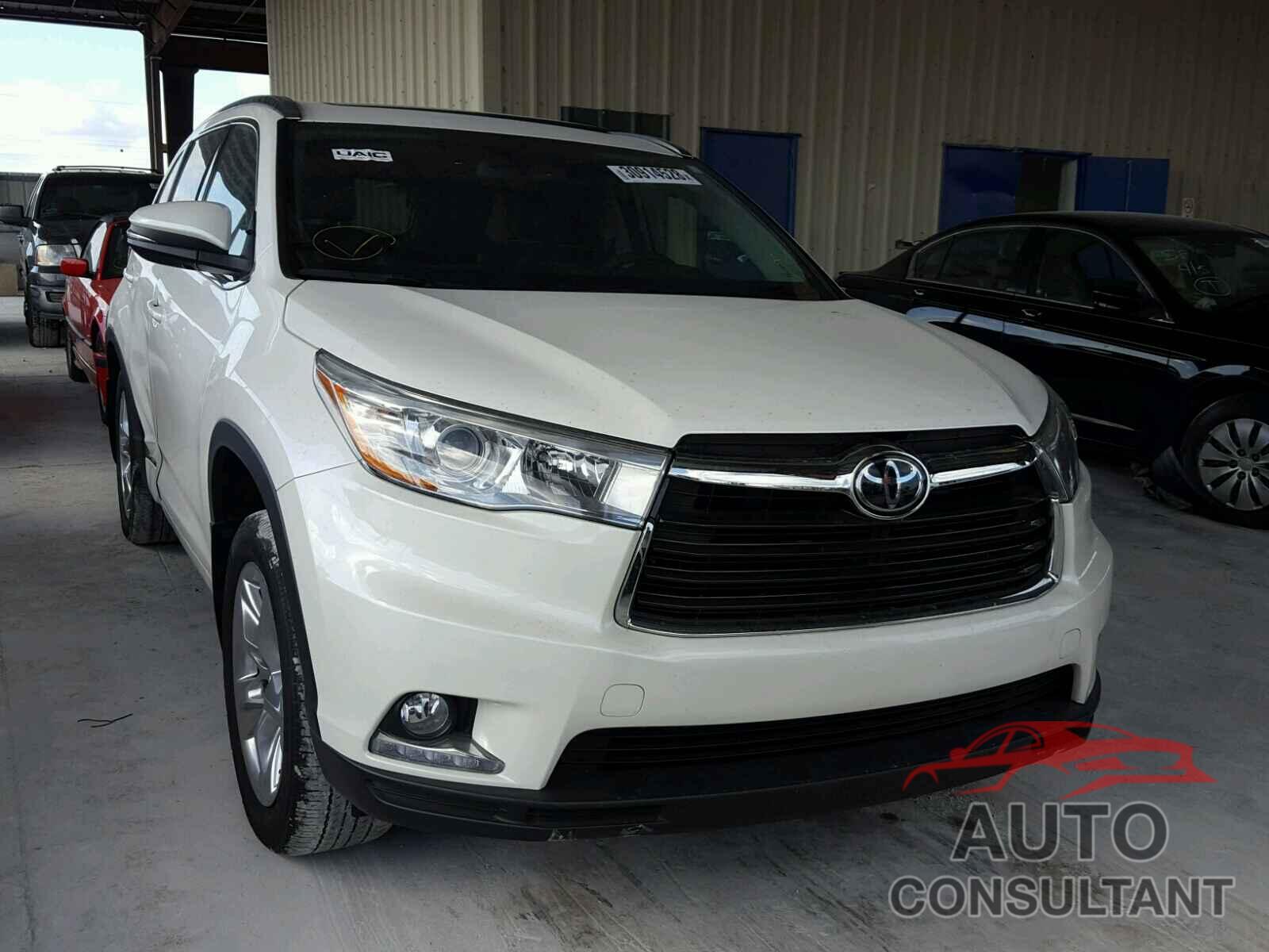 TOYOTA HIGHLANDER 2015 - 5TDDKRFHXFS210169