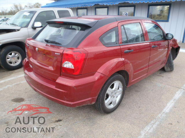 DODGE CALIBER 2008 - 3VV3B7AX2KM190476