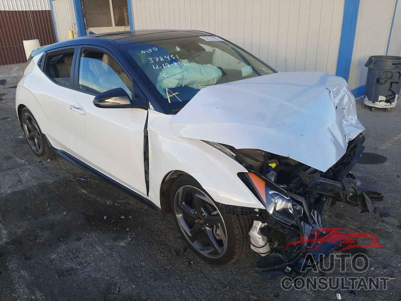 HYUNDAI VELOSTER 2019 - KMHTH6AB2KU010562