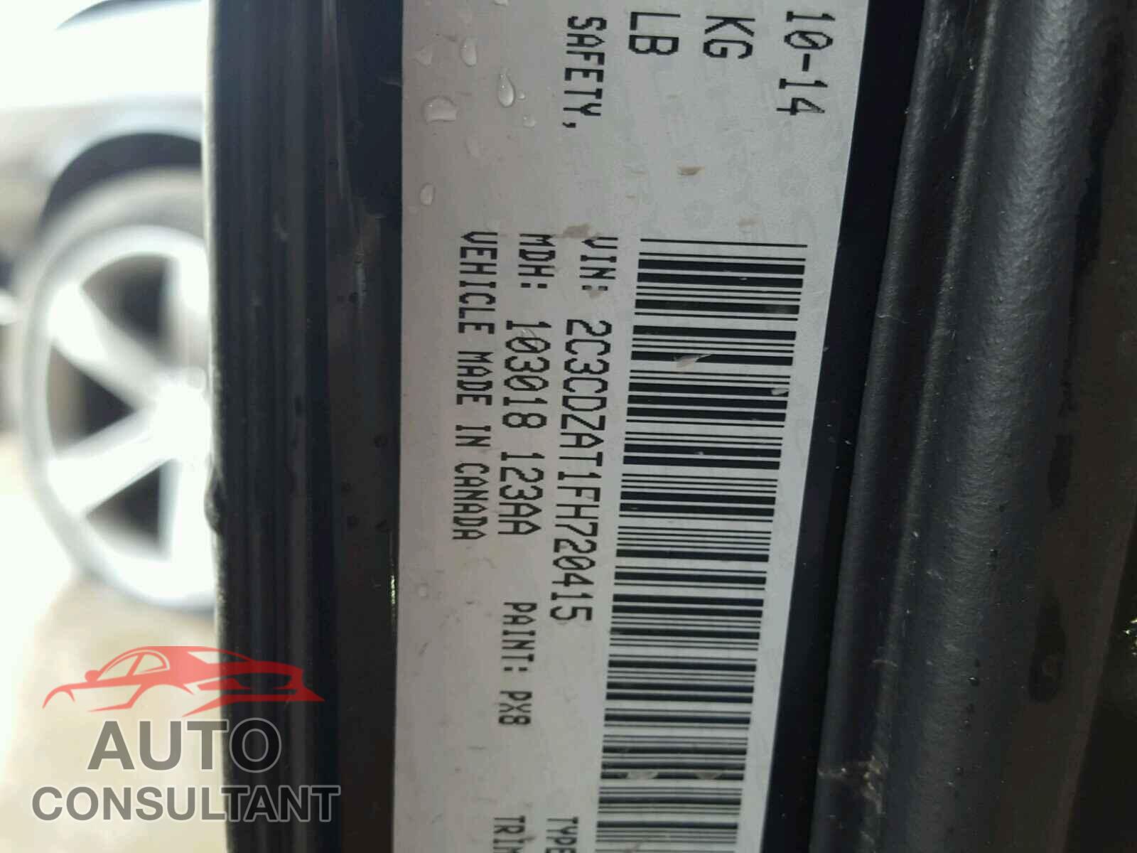 DODGE CHALLENGER 2015 - 2C3CDZAT1FH720415