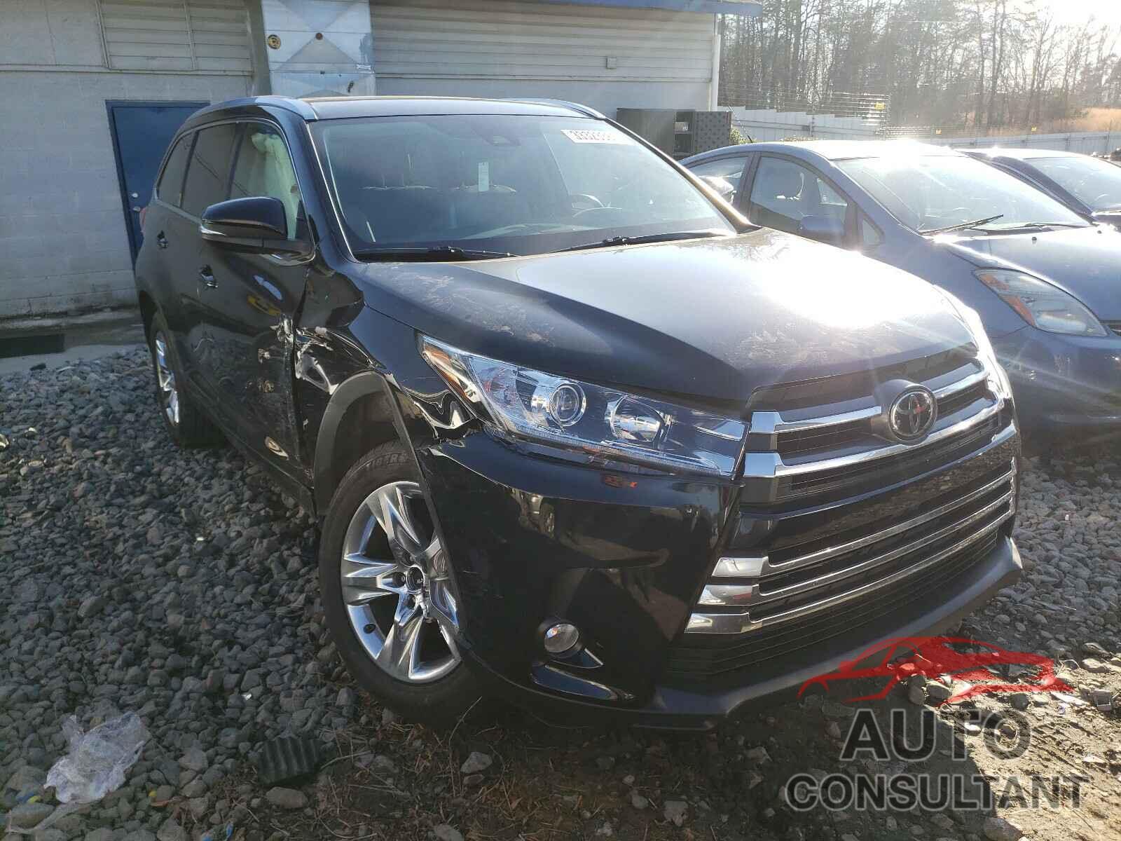 TOYOTA HIGHLANDER 2018 - 5TDYZRFH7JS250747