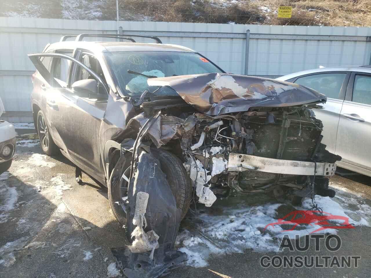 TOYOTA HIGHLANDER 2017 - 5TDJZRFH6HS364119