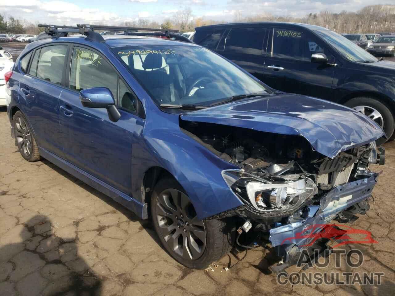 SUBARU IMPREZA 2016 - JF1GPAP62G8249010
