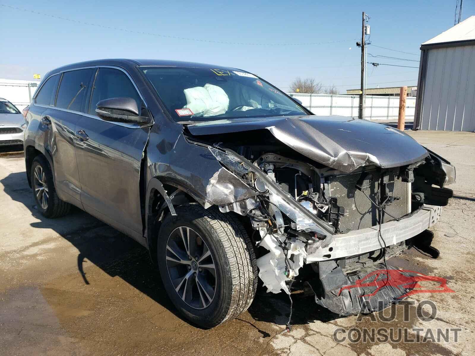 TOYOTA HIGHLANDER 2018 - 5TDBZRFH8JS868830