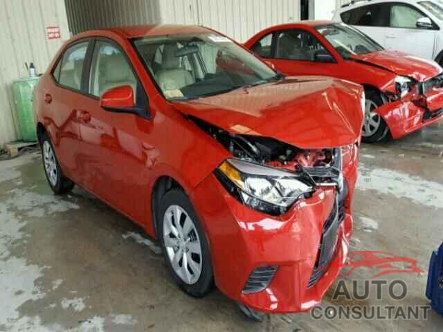 TOYOTA COROLLA 2016 - 2T1BURHE4GC673780