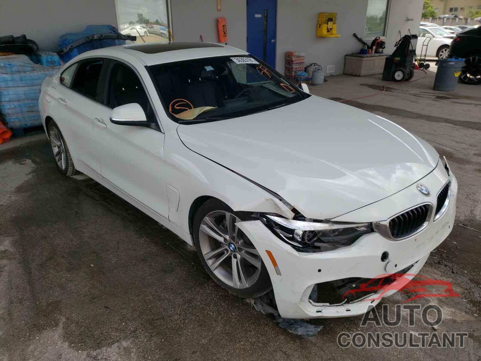 BMW 4 SERIES 2019 - WBA4J1C52KBM18799