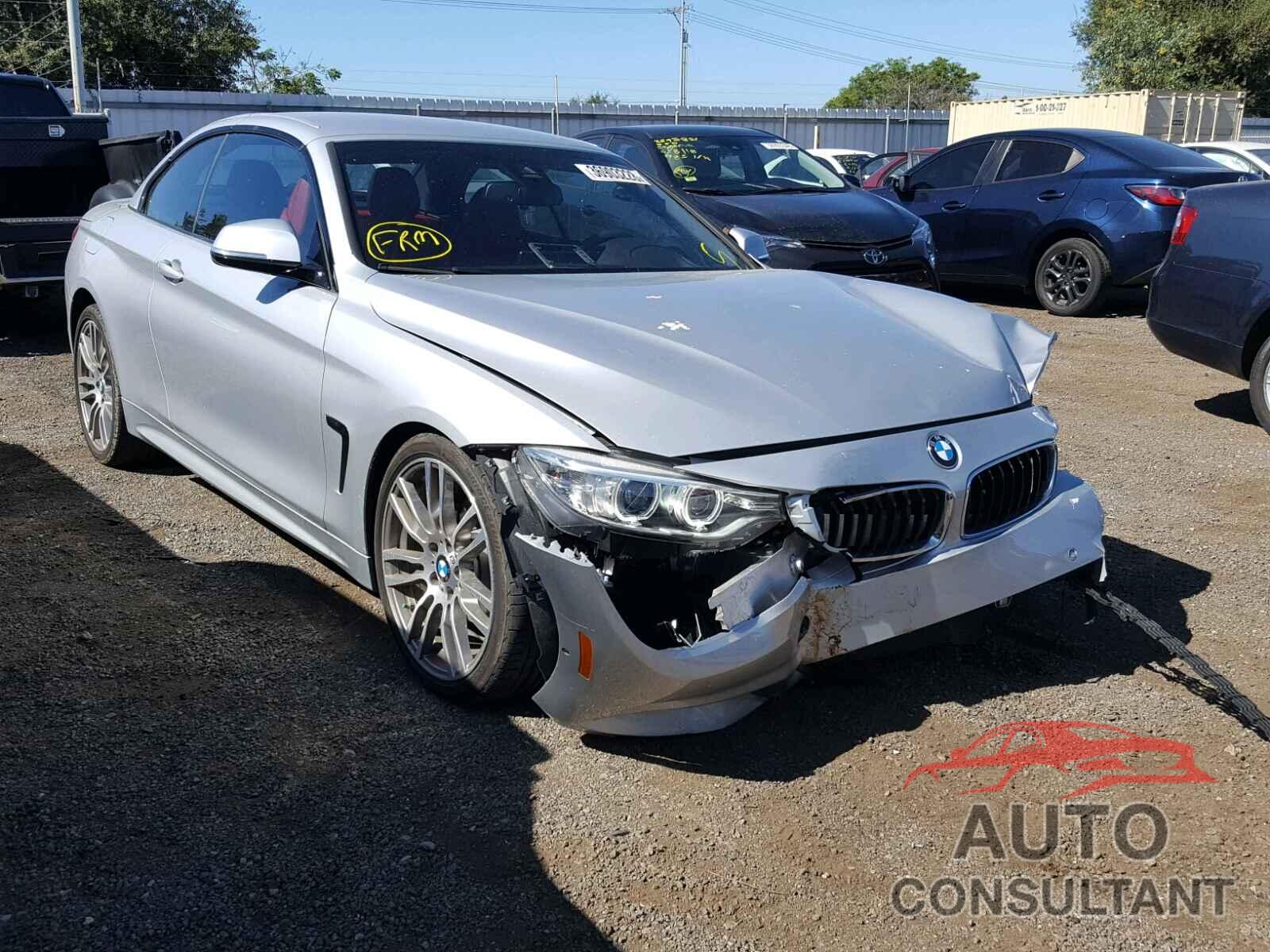 BMW 4 SERIES 2017 - WBA4U7C55H5D43312