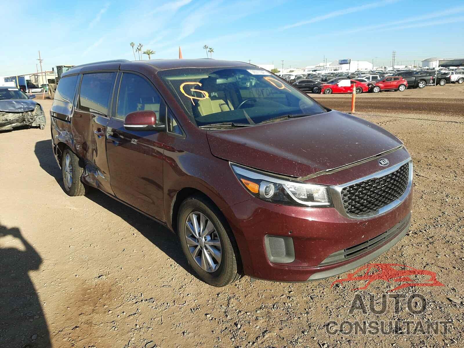 KIA SEDONA 2016 - KNDMB5C11G6210157