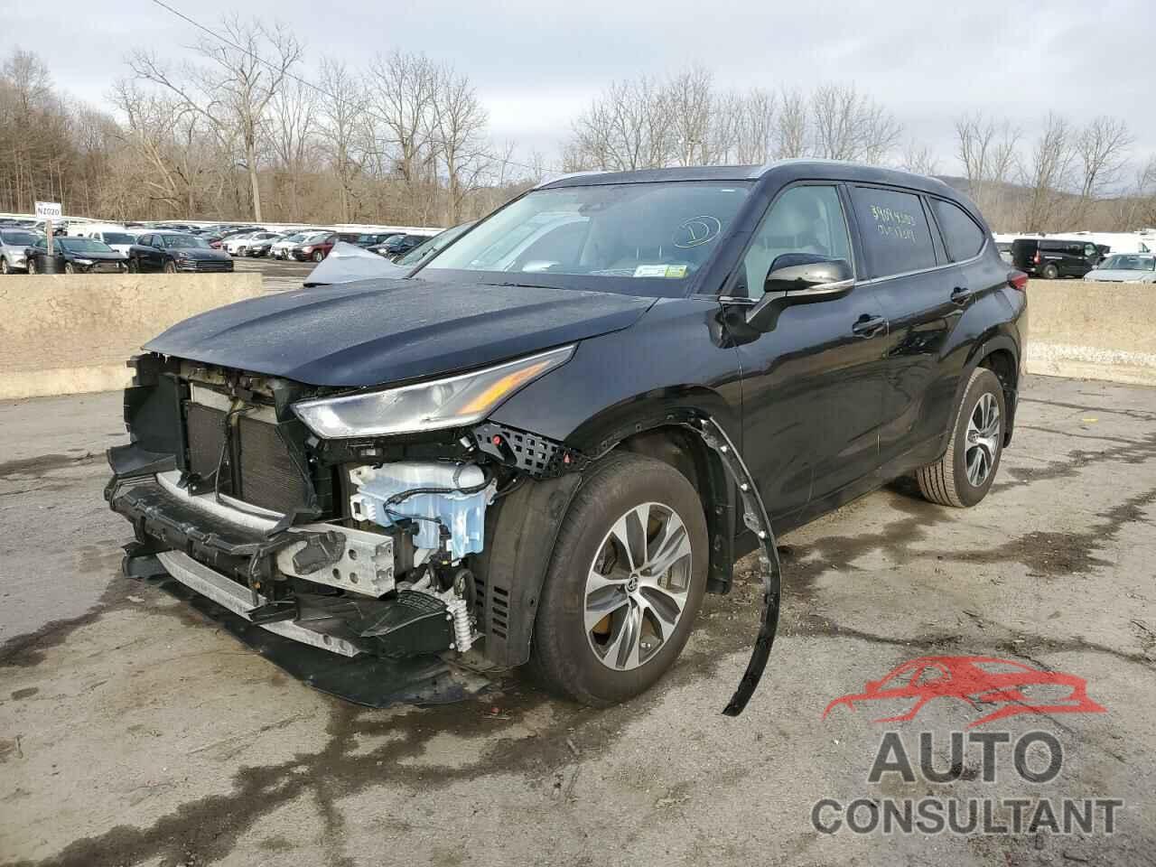 TOYOTA HIGHLANDER 2021 - 5TDHZRBH1MS080363