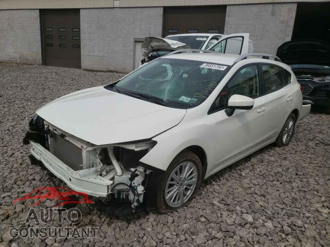SUBARU IMPREZA 2018 - 4S3GTAB64J3710614