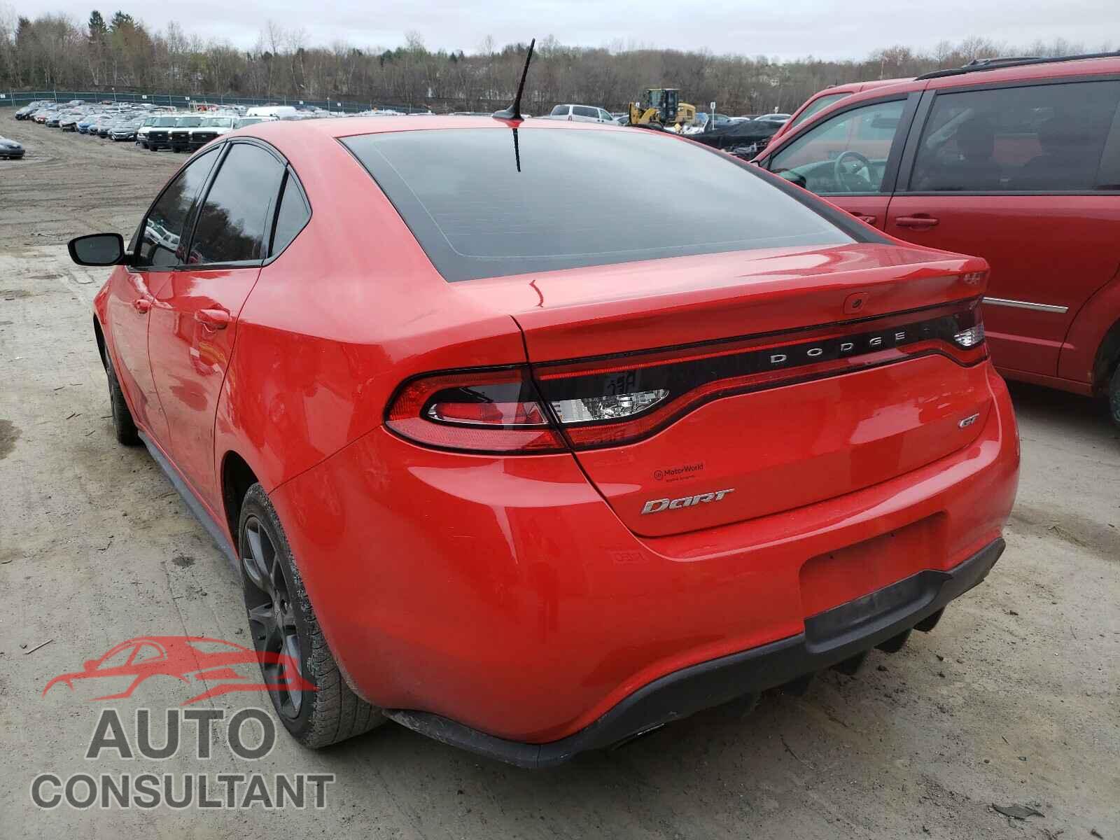 DODGE DART 2016 - 1C3CDFGB8GD823536