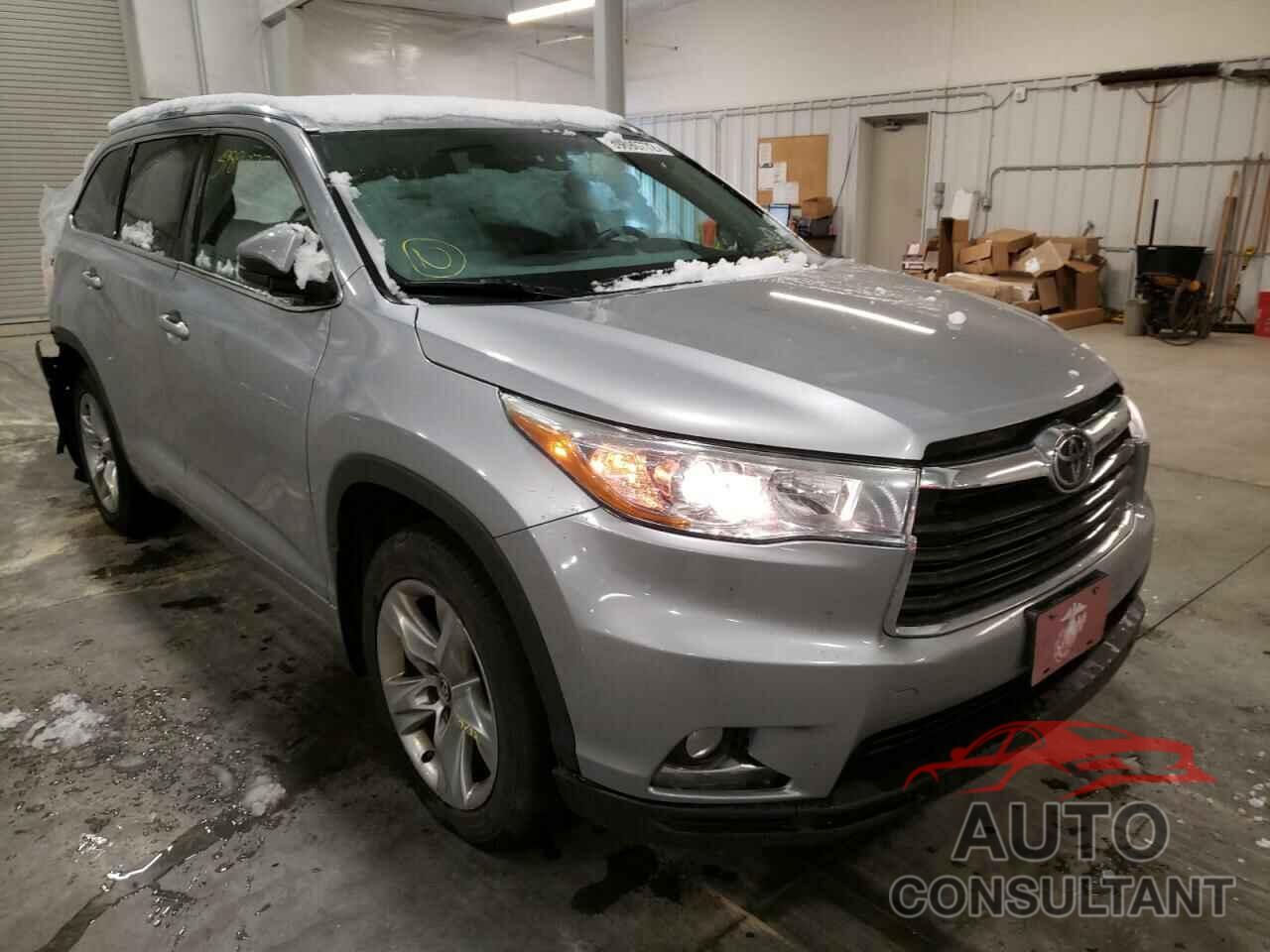 TOYOTA HIGHLANDER 2016 - 5TDDKRFH6GS226595