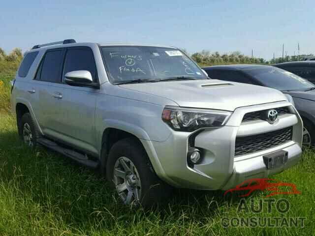 TOYOTA 4RUNNER 2016 - JTEBU5JR8G5295199