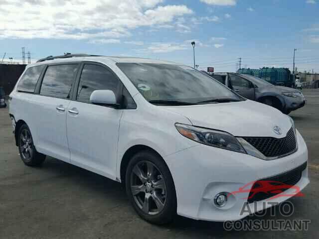 TOYOTA SIENNA 2017 - 5TDXZ3DC7HS821079