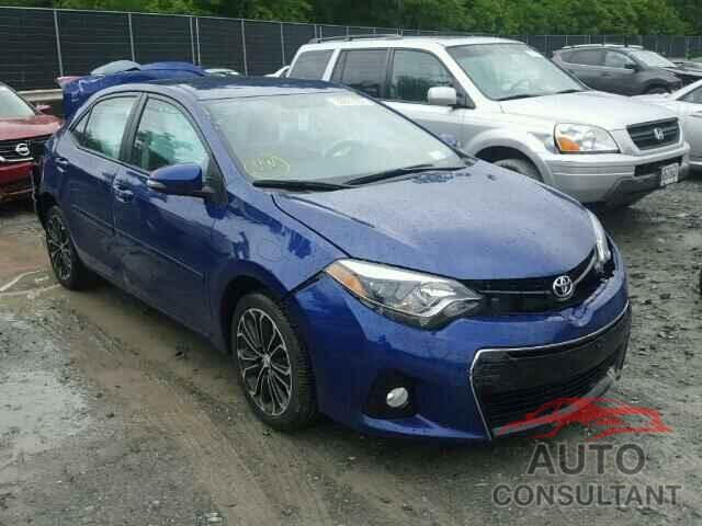 TOYOTA COROLLA 2016 - 2T1BURHE7GC592840