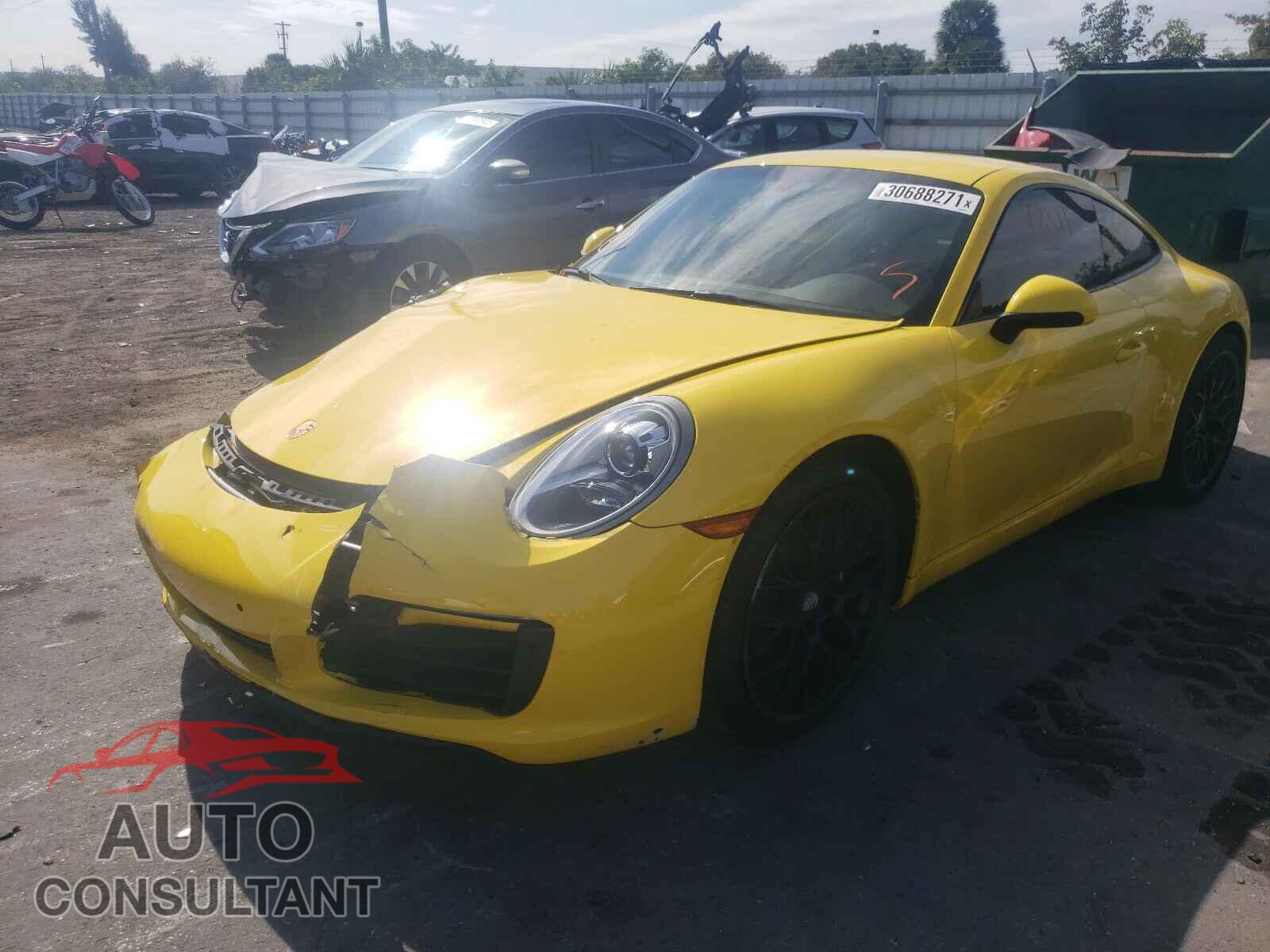 PORSCHE 911 2017 - WP0AA2A9XHS108118