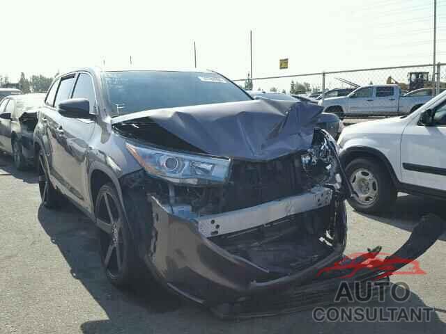 TOYOTA HIGHLANDER 2015 - 5TDZKRFH9FS040408