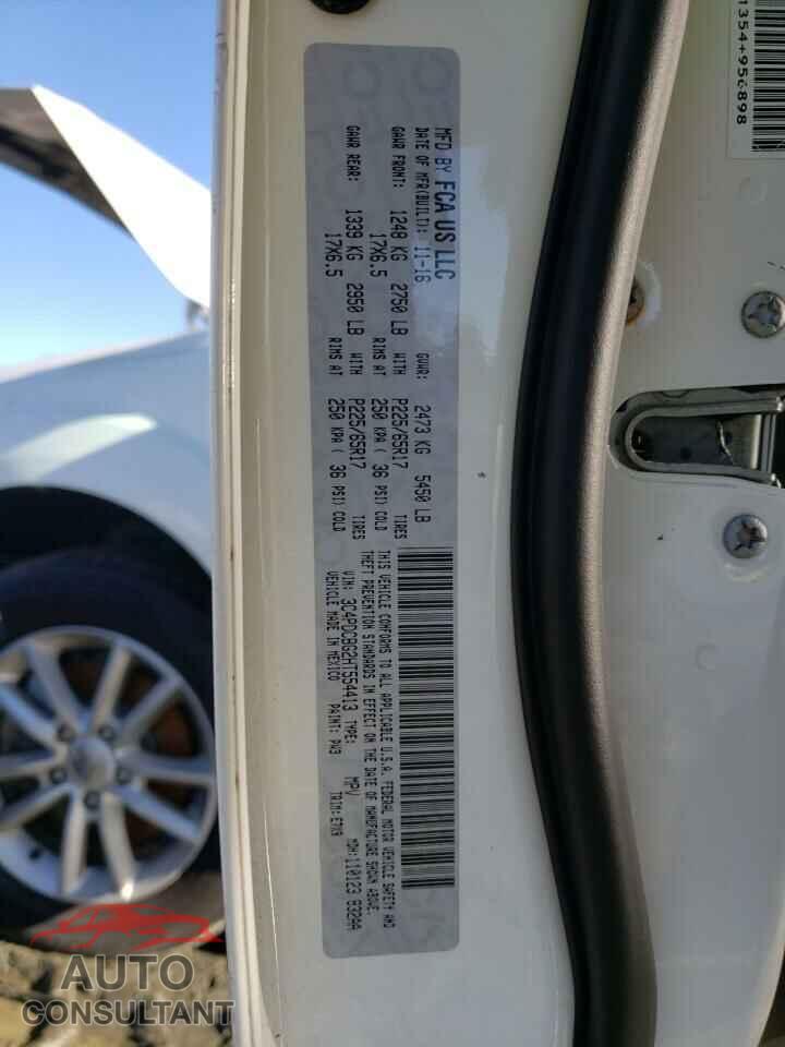 DODGE JOURNEY 2017 - 3C4PDCBG2HT554413
