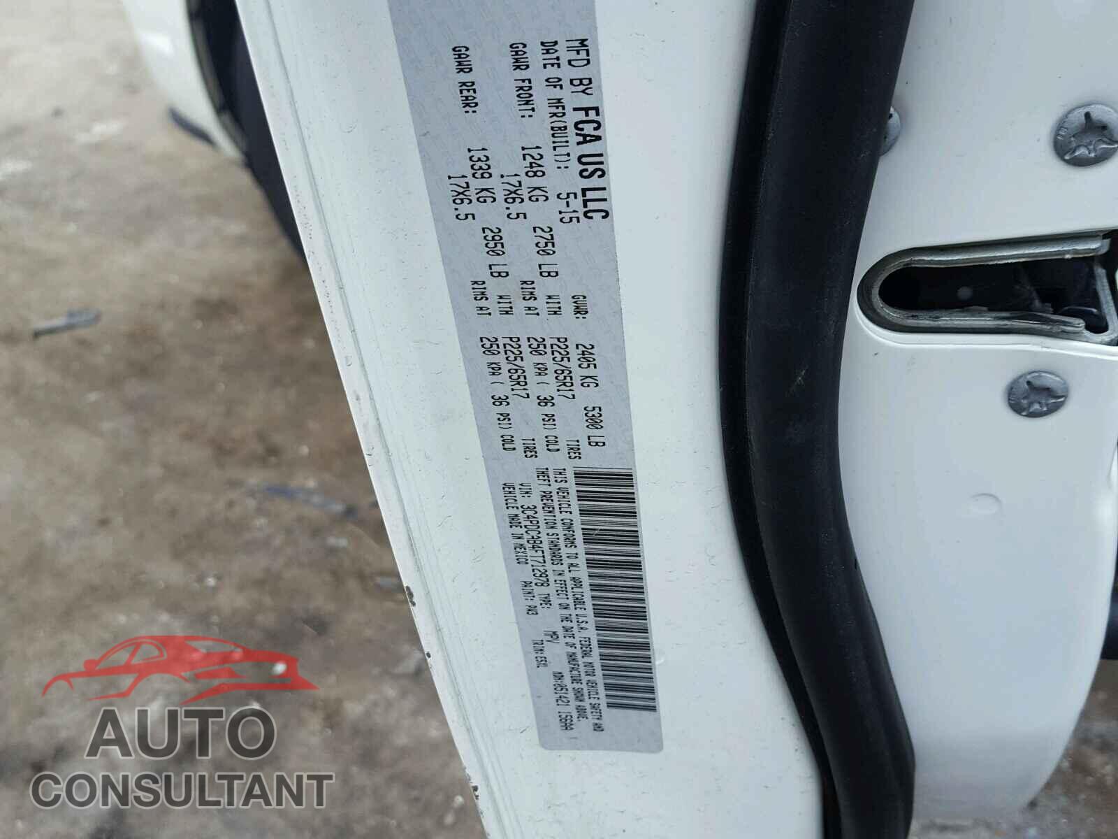 DODGE JOURNEY 2015 - 4S4BSENC3H3243486