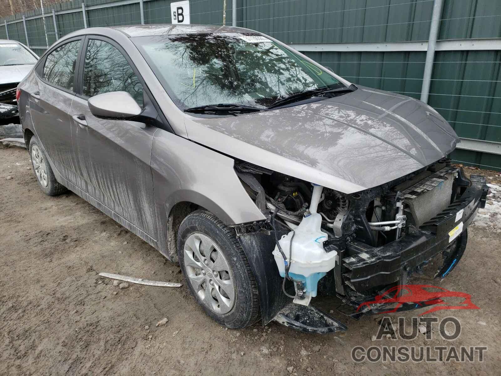 HYUNDAI ACCENT 2017 - KMHD74LF6HU394821