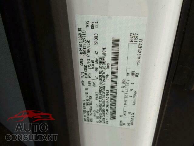 FORD TRANSIT CO 2017 - 2HKRW2H54HH641894