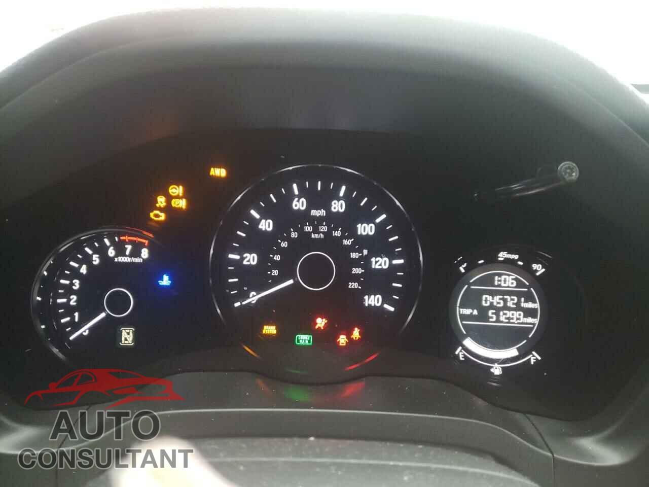 HONDA HR-V 2017 - 3CZRU6H32HG706093