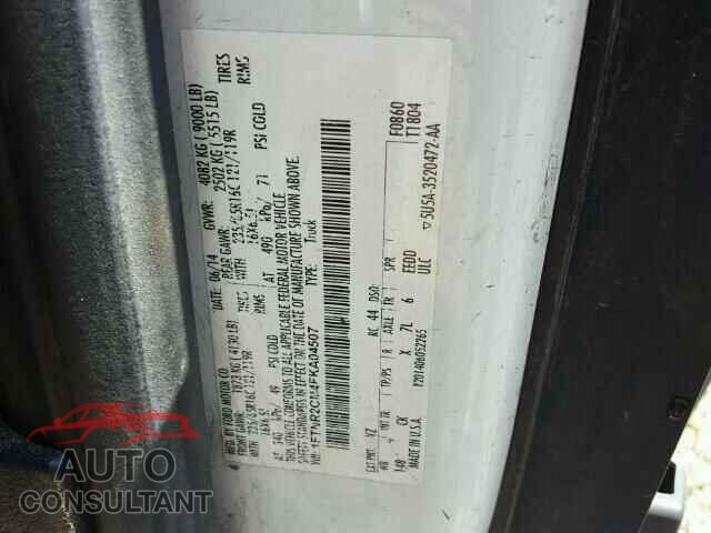 FORD TRANSIT CO 2015 - 1FTNR2CM4FKA04507