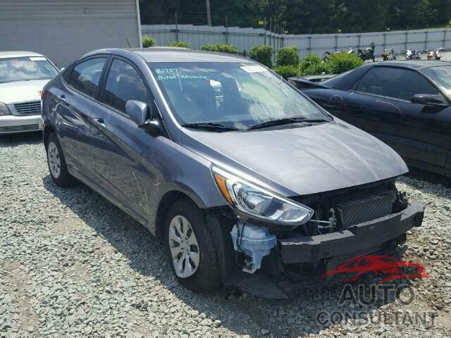 HYUNDAI ACCENT 2016 - KMHCT4AE7GU060314