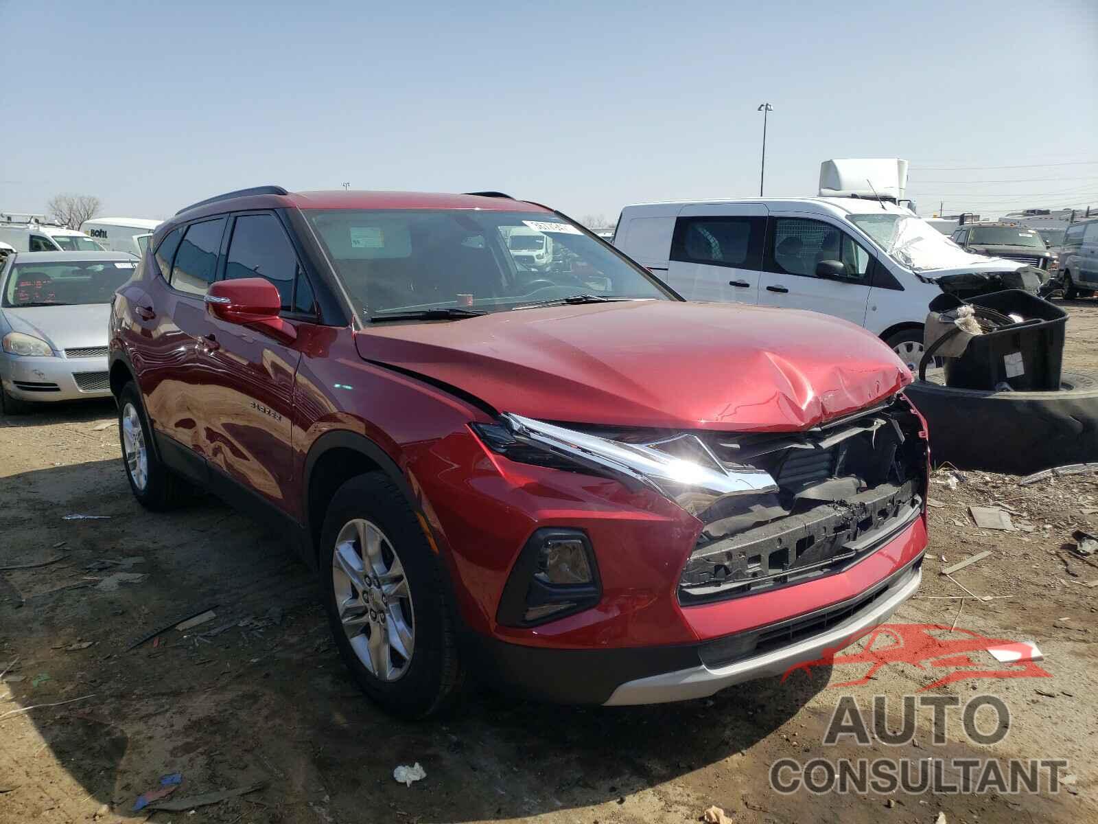 CHEVROLET BLAZER 2020 - 3GNKBCRS2LS666435