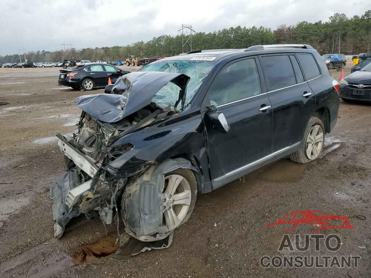 TOYOTA HIGHLANDER 2012 - 5TDYK3EH6CS083657