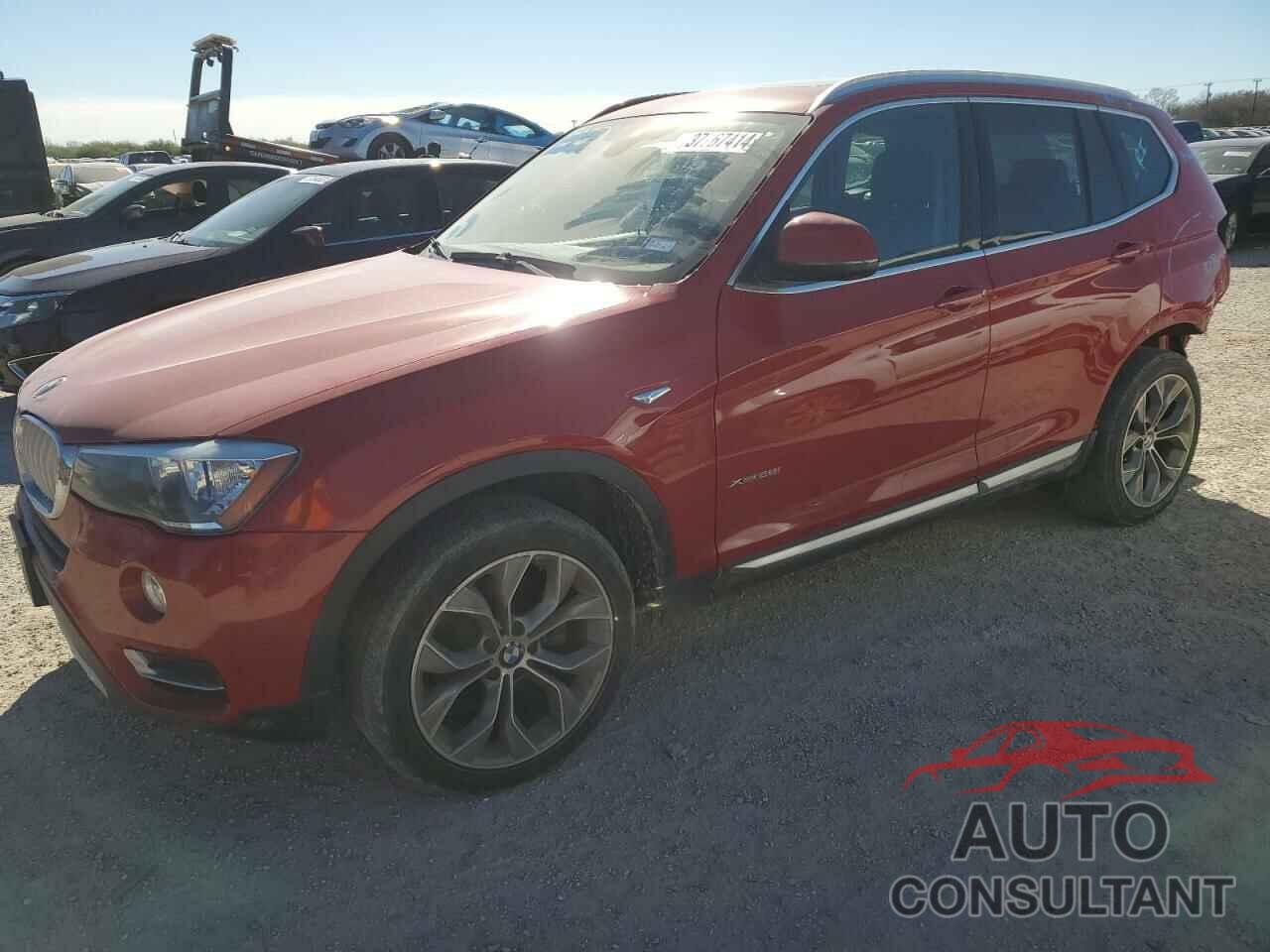 BMW X3 2016 - 5UXWX9C55G0D84872