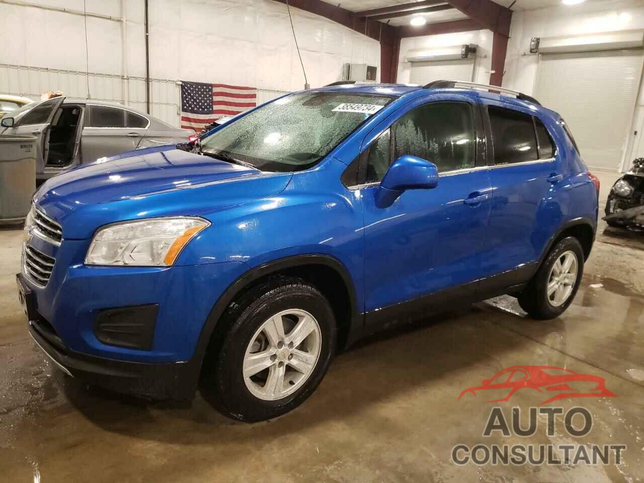 CHEVROLET TRAX 2016 - KL7CJPSB3GB590014