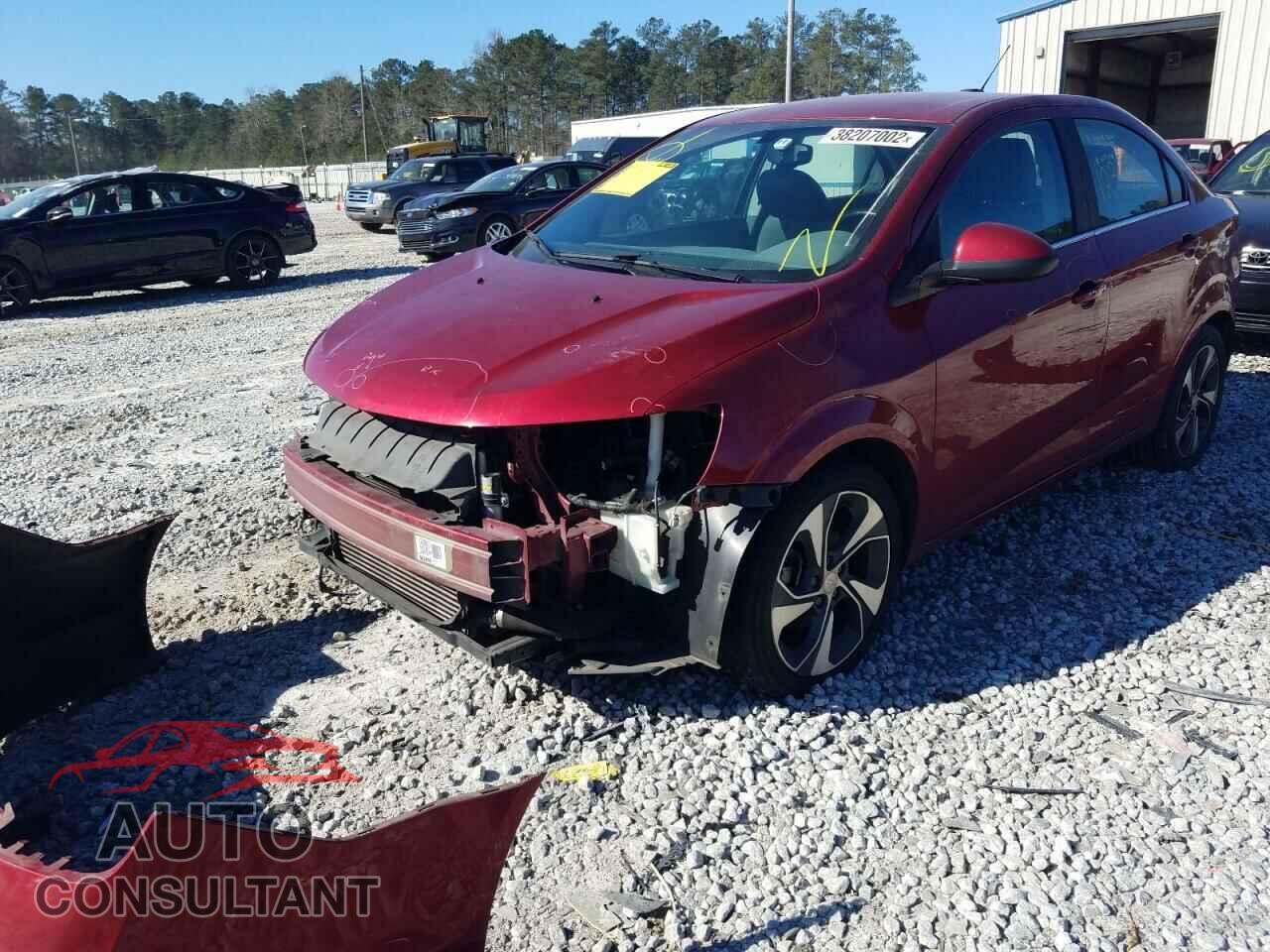 CHEVROLET SONIC 2017 - 1G1JF5SB9H4116230
