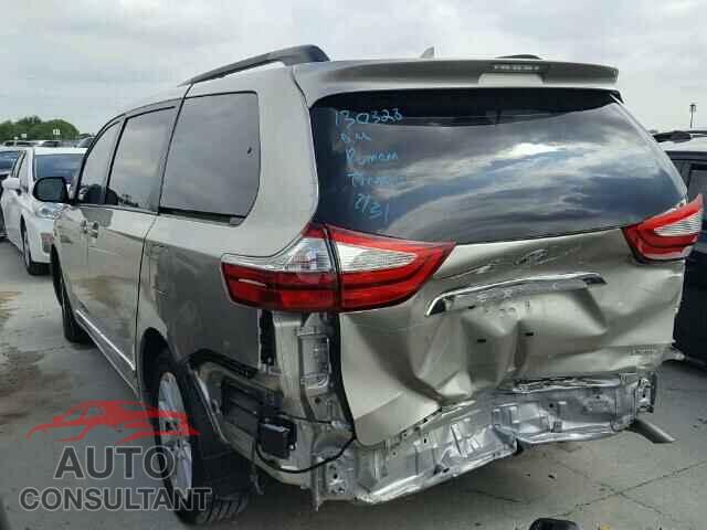 TOYOTA SIENNA 2017 - 5TDYZ3DC2HS767033
