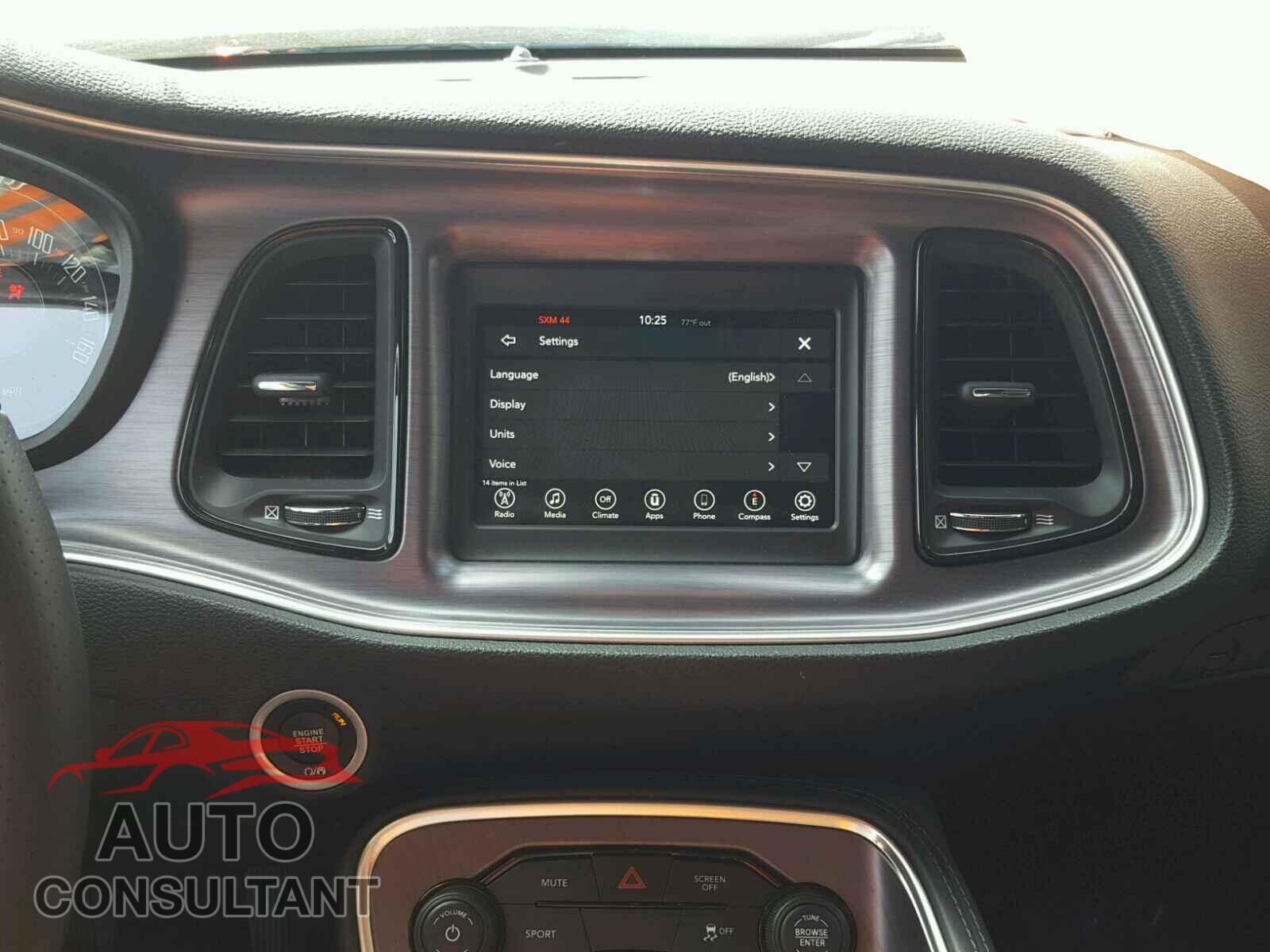 DODGE CHALLENGER 2018 - 2C3CDZAGXJH262966
