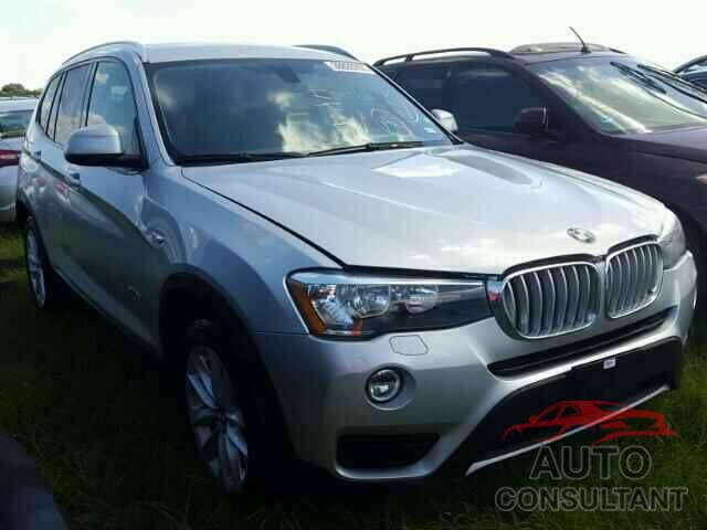 BMW X3 2016 - 5UXWZ7C53G0R32847