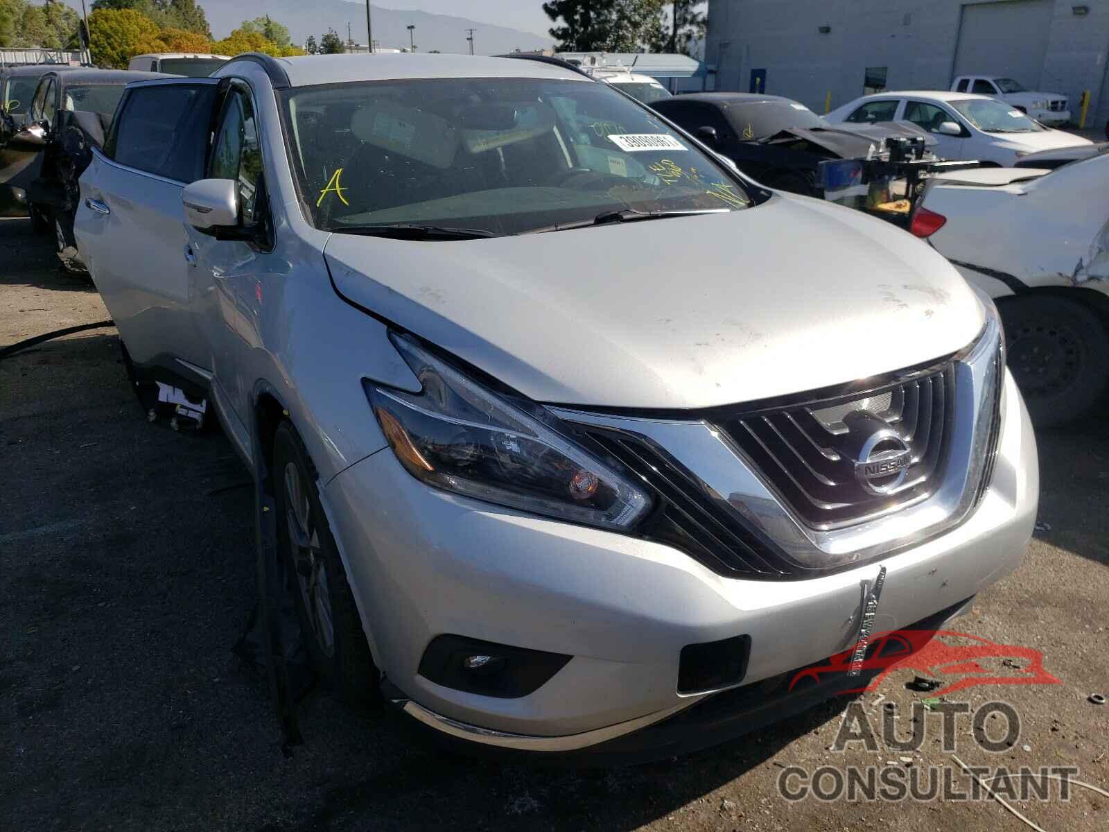 NISSAN MURANO 2018 - 5N1AZ2MG4JN116024