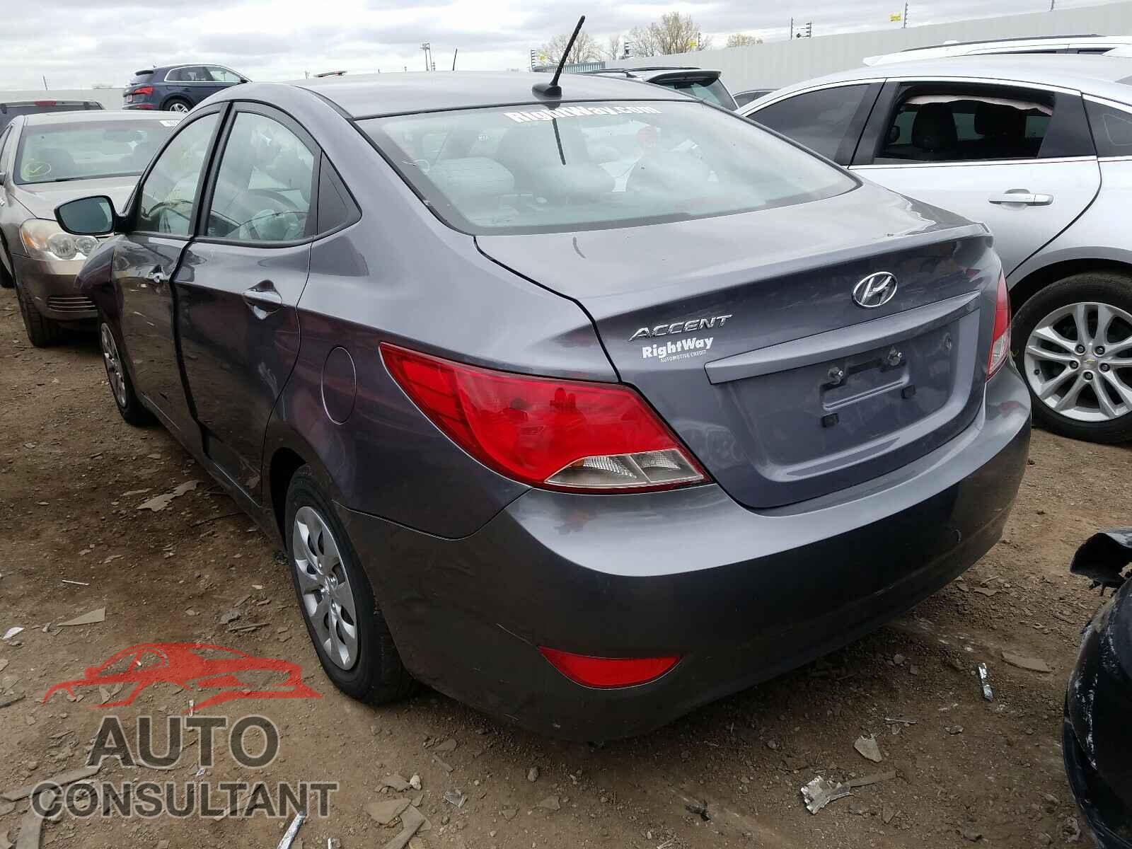 HYUNDAI ACCENT 2017 - KMHCT4AE8HU215745