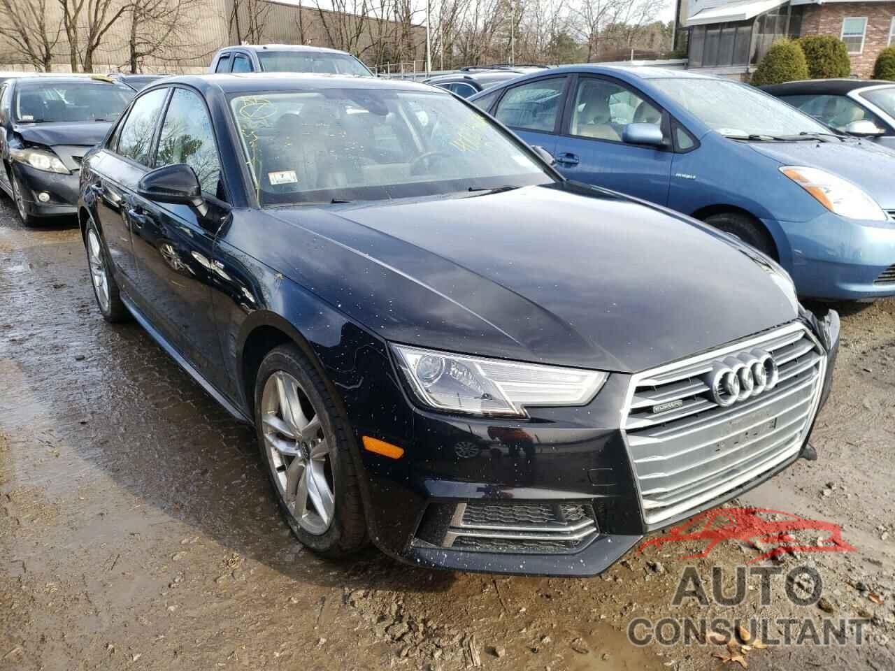 AUDI A4 2017 - WAUDNAF42HN057296