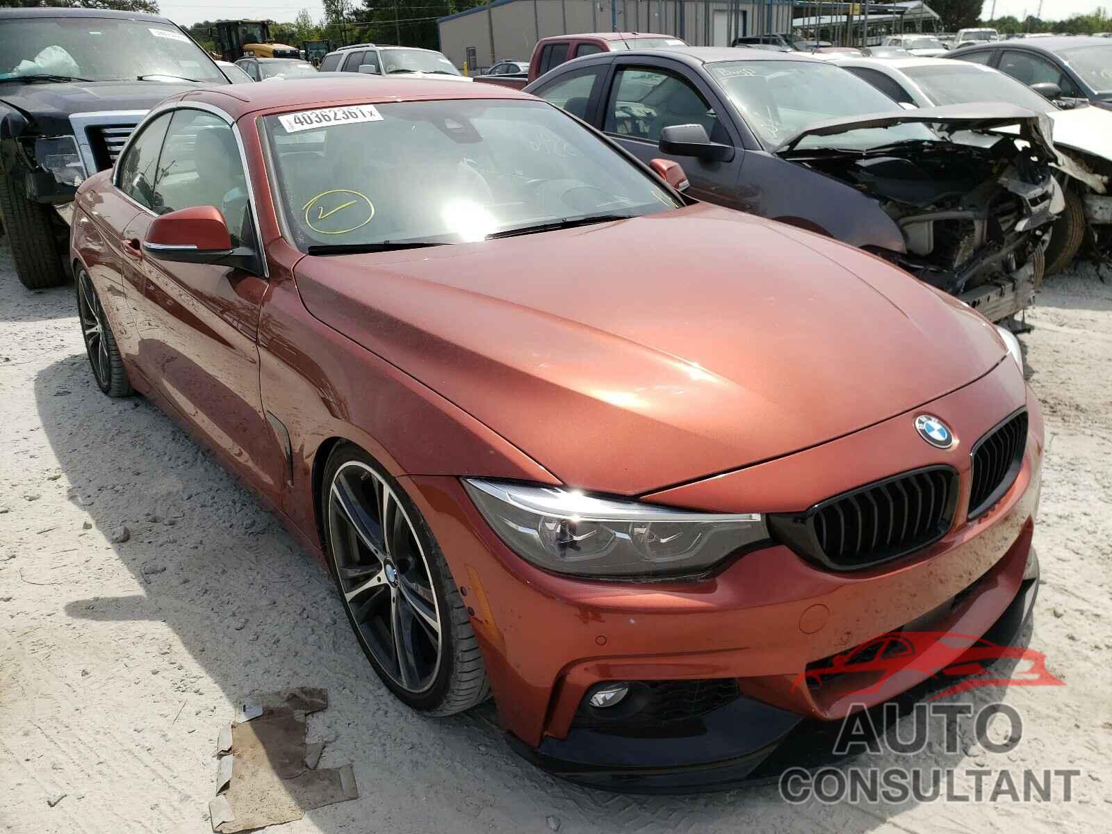 BMW 4 SERIES 2018 - WBA4Z1C52JEC73272