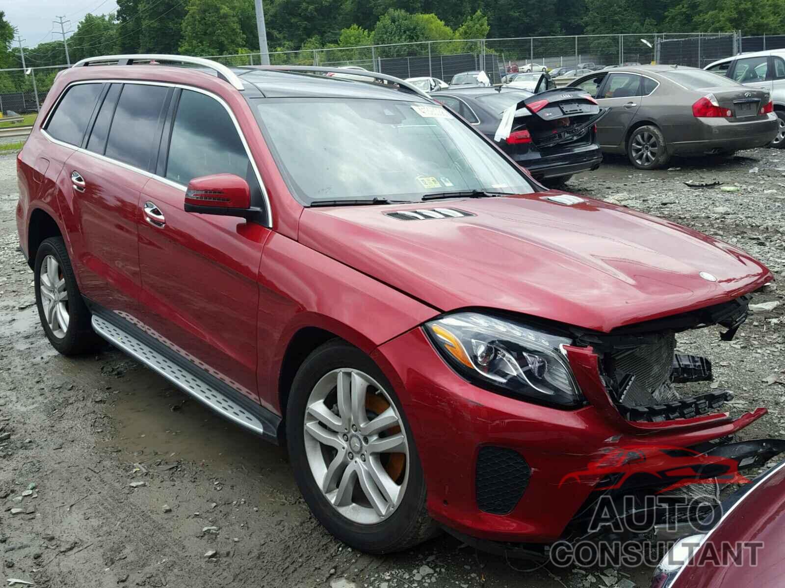 MERCEDES-BENZ GLS 450 4MATIC 2017 - 4JGDF6EE6HA841491