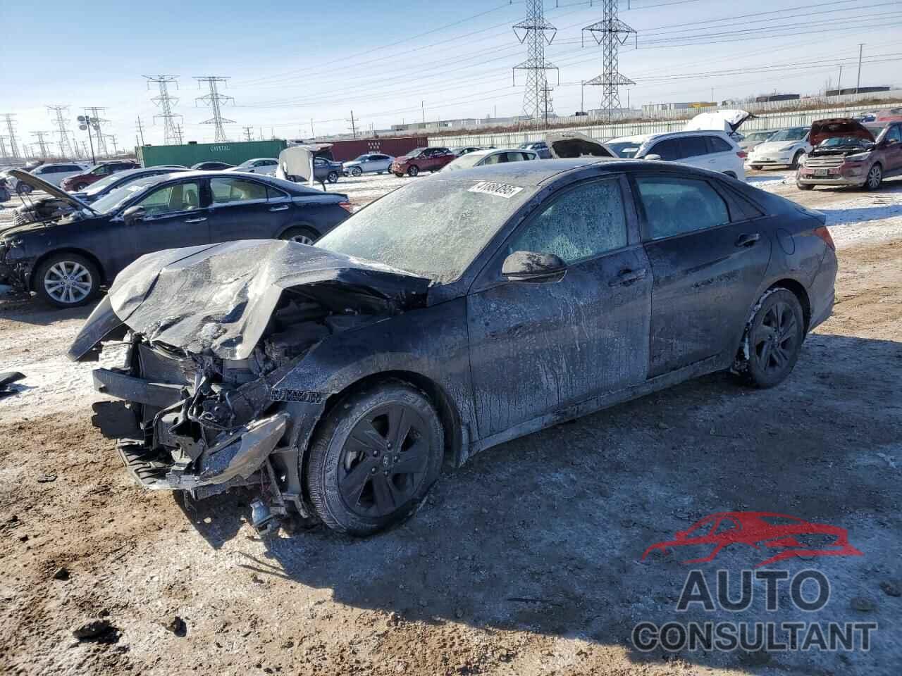 HYUNDAI ELANTRA 2022 - KMHLM4AG9NU242852
