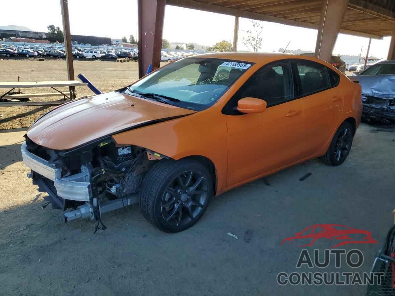 DODGE DART 2013 - 1C3CDFBA8DD311706