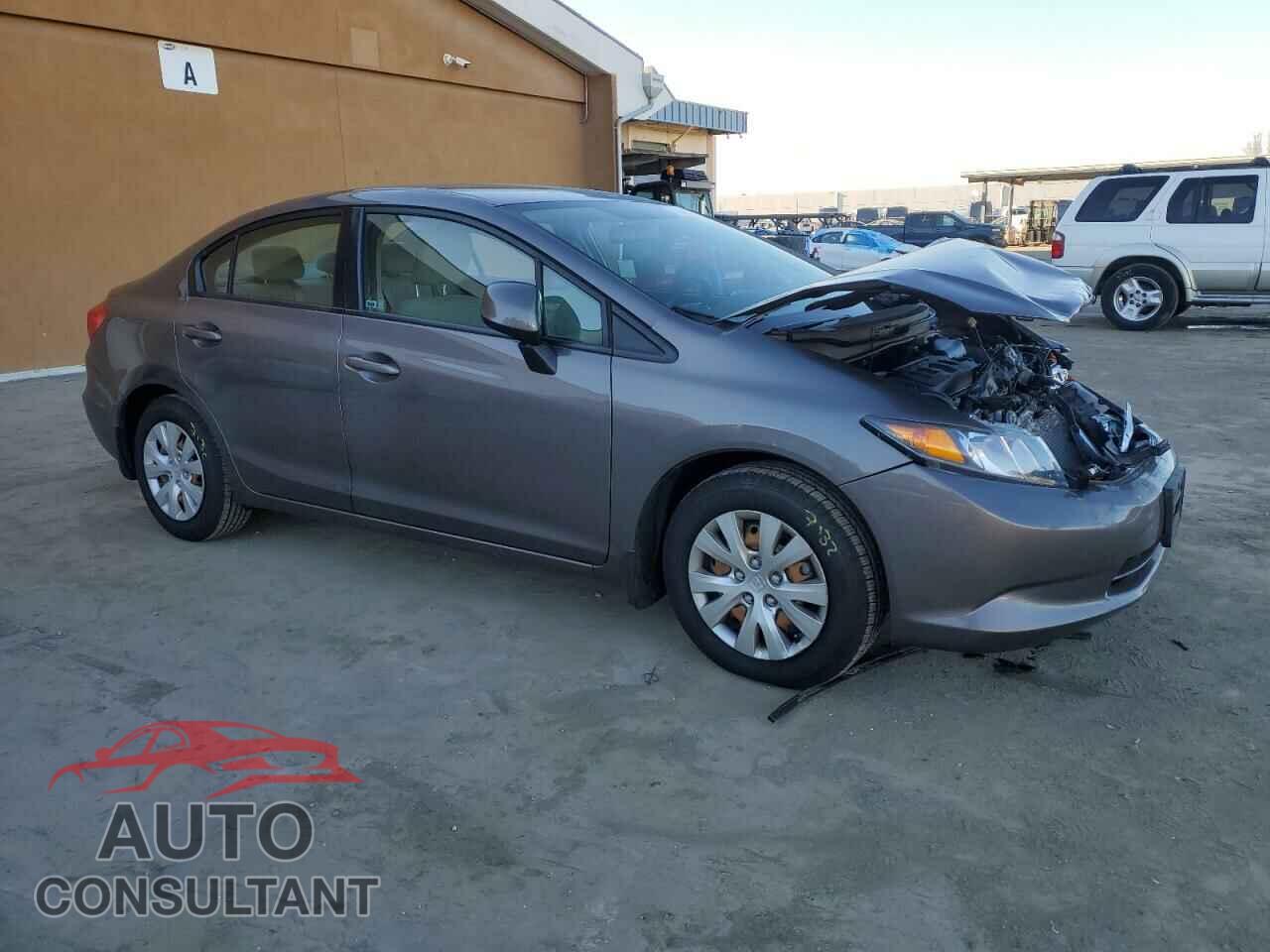 HONDA CIVIC 2012 - 19XFB2F58CE370384